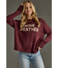 Wine Weather Sweater Red