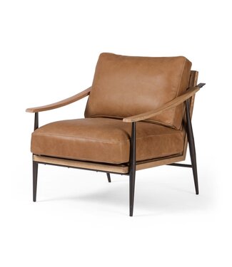 Four Hands Kennedy Chair Palermo Cognac
