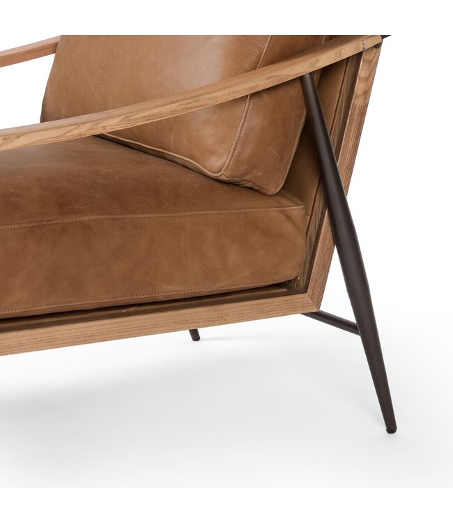 Four Hands Kennedy Chair Palermo Cognac