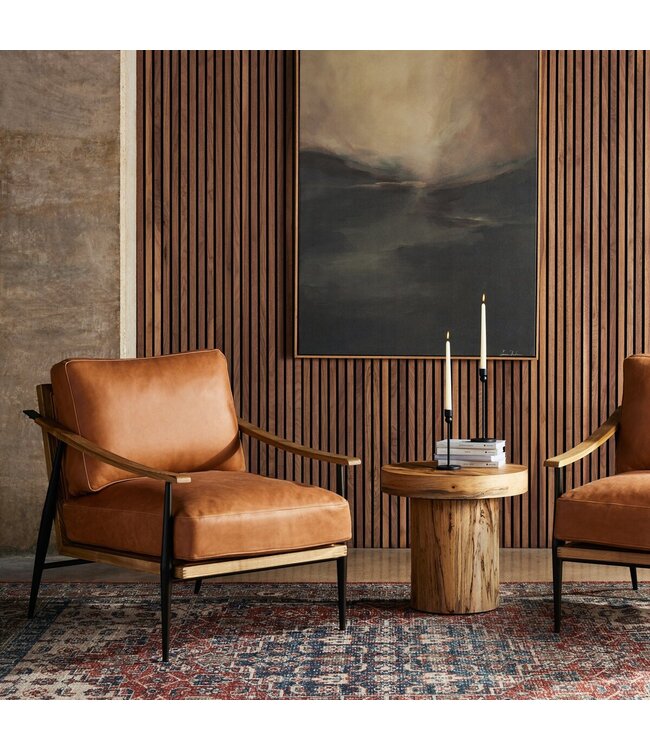 Four Hands Kennedy Chair Palermo Cognac