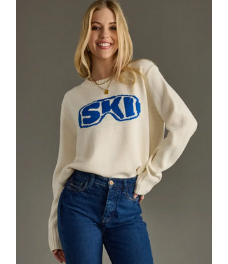 Ski Goggle Sweater Cream