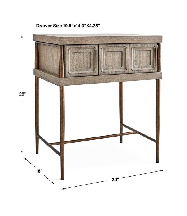 Uttermost Brazil Side Table