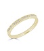 Simply Elegant Boutique Stackable Band Milgrain 14K .10 CTW