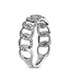 Simply Elegant Boutique 0.36ct 14k Diamond Cuban Link Ring