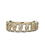 Simply Elegant Boutique 0.36ct 14k Diamond Cuban Link Ring