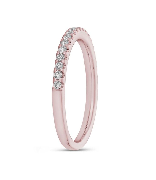 Simply Elegant Boutique 0.25CT 14k Diamond Split Prong Wedding Band