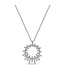 Simply Elegant Boutique 0.24ctw 14k Diamond Sun Burst Pendant Pendant