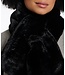 Stip Faux Fur Scarf