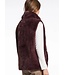 Lison Short Faux Fur Wasitcoat Chocolate