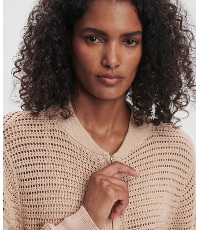 Varley Lai Lightweight Knit Jacket Moonlight