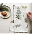Evergreen Christmas Tea Towel