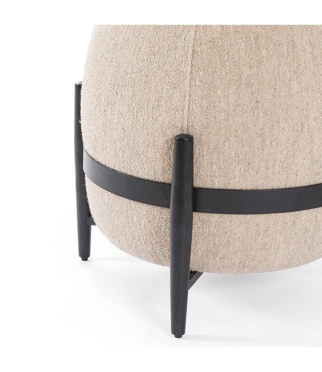 Four Hands Sia Ottoman