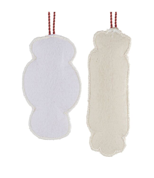 Holiday Candy Beaded Ornament Set/2