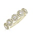 Simply Elegant Boutique 5 Halo Ring 14KT-0.50 CTW