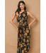 Olympia Assymetrical Pleated Dress Eclipsed Gold