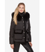 Linda Richards Mink Down Coat Black