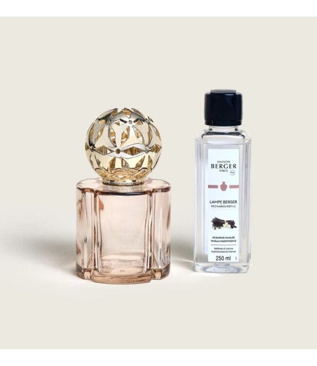 Maison Berger Pomelis Fragrance Lamp Gift Set Beige + 250 ml Vanilla Magnificence