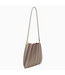 Carrie Pleated Shoulder Bag Mushroom