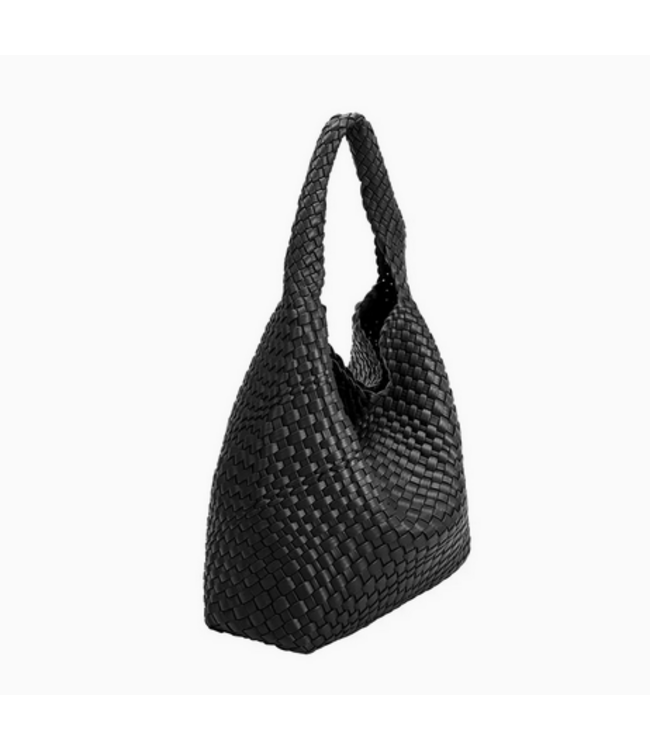 Melie Bianco Johanna Shoulder Bag Black