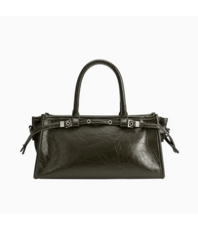 Melie Bianco Rhonda Top Handle Bag Olive