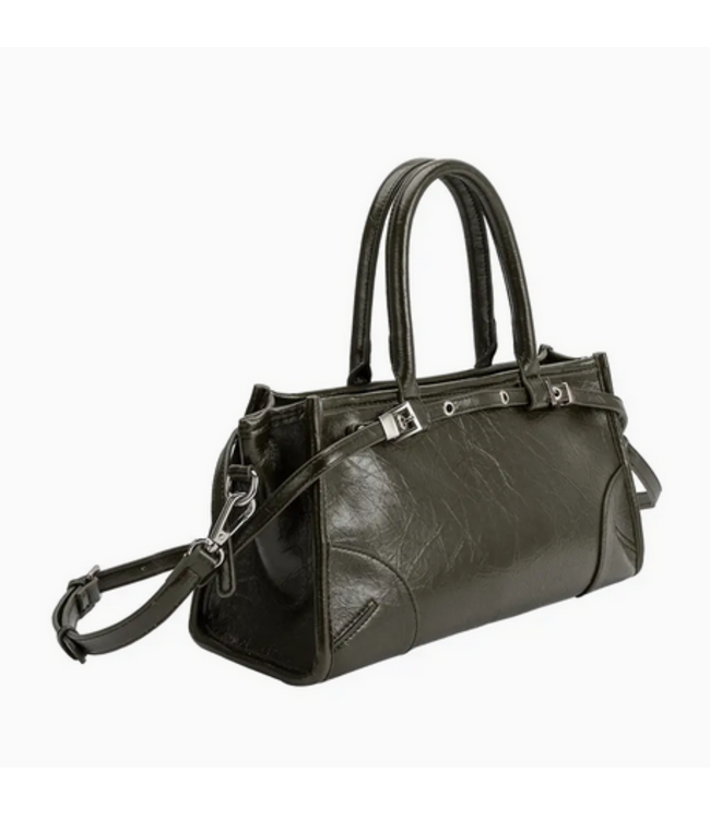 Melie Bianco Rhonda Top Handle Bag Olive