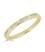 Simply Elegant Boutique Prong Set Wall Stackable Band - 14KT-0.10CTW