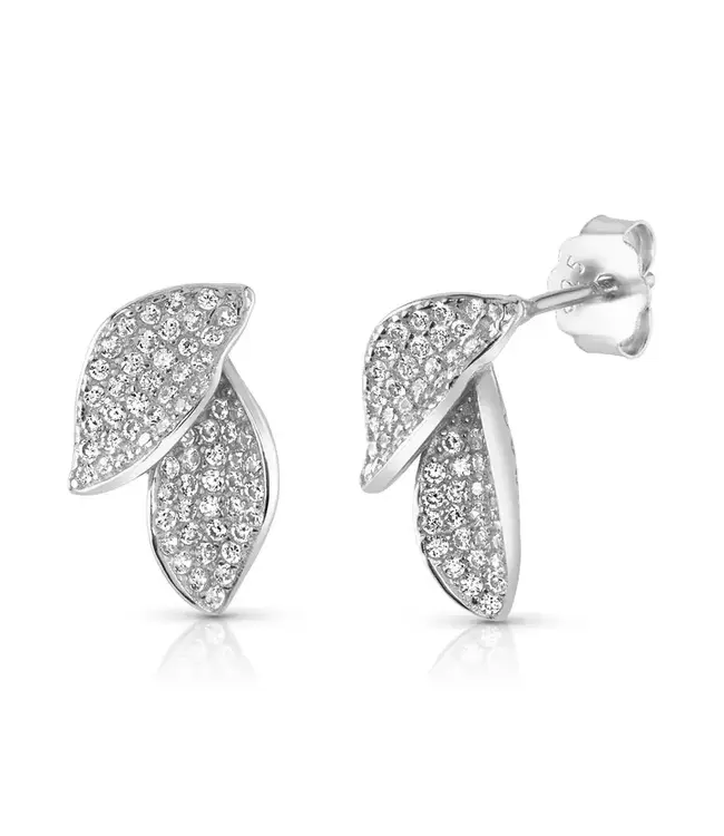 Jen Hansen Demi-Fine Fiore Double Petal Stud