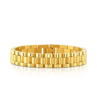 Jen Hansen Demi-Fine Watch Bracelet Gold 7"