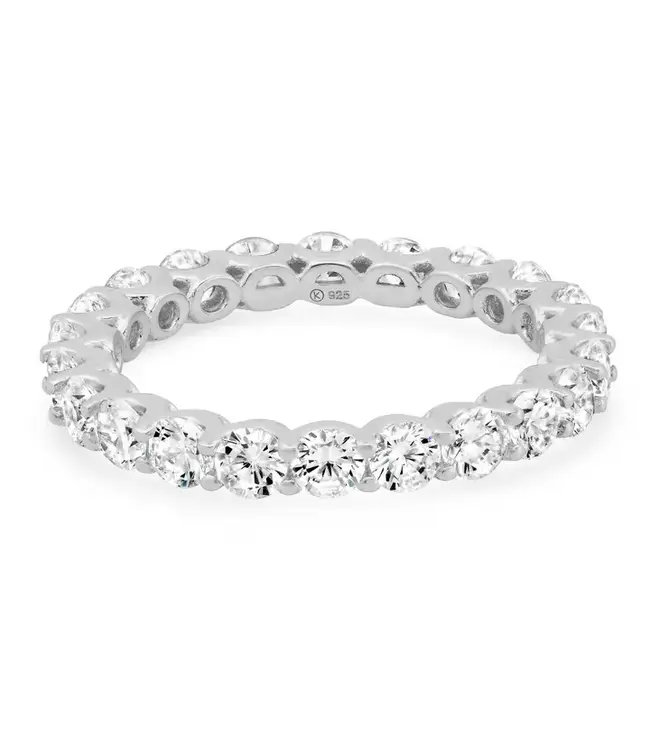 Jen Hansen Demi-Fine Round Eternity Ring