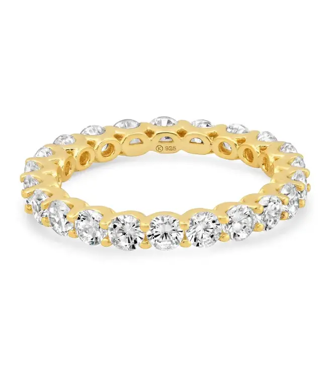 Jen Hansen Demi-Fine Round Eternity Ring