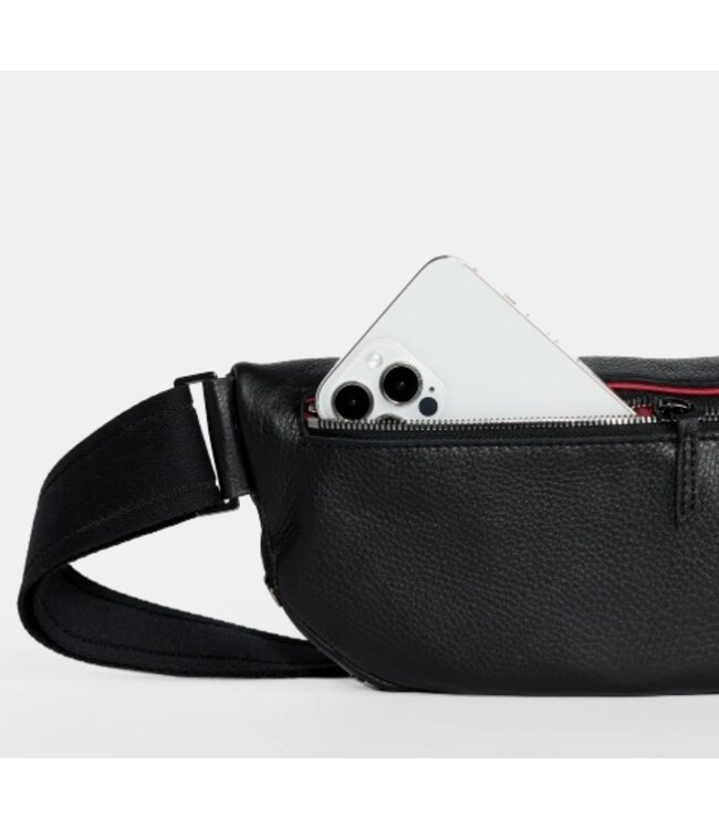 Hammitt Charles Crossbody Black/GM Med