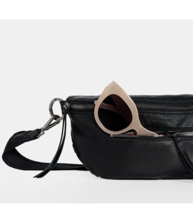 Hammitt Charles Crossbody Black/GM Med