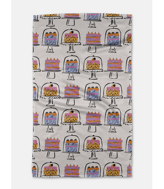 Cakes in the Window Tea Towel