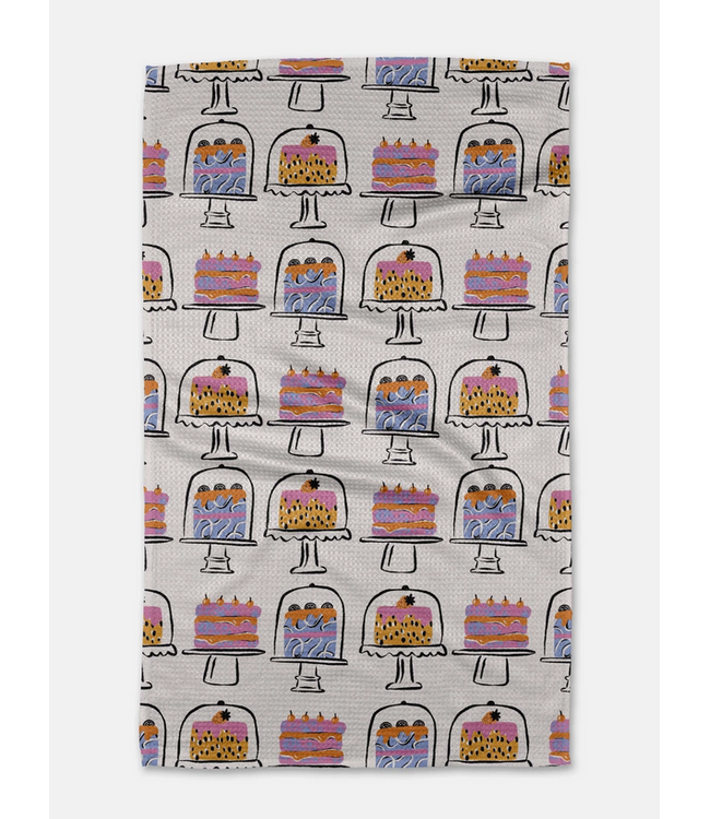 Cakes in the Window Tea Towel
