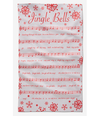 Frosty Notes Tea Towel