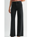 Just Black Denim Stretchy Wide Leg Black Denim