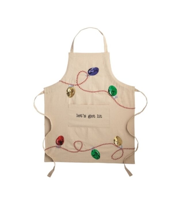 Lights Sequin Apron