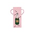 Champagne Bottle Beaded Wine Bag