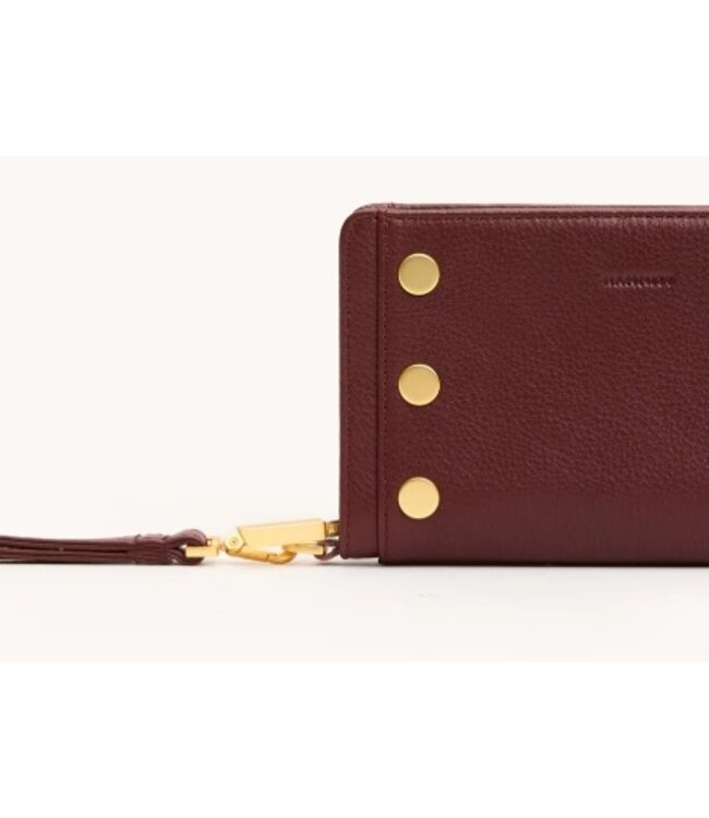 Hammitt Bryant Wallet Cherrywood Pebble/BG