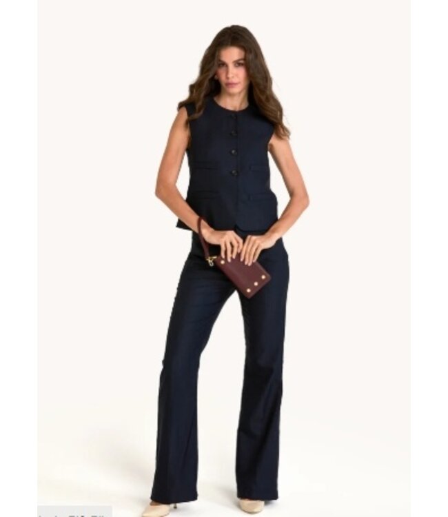 Hammitt Bryant Wallet Cherrywood Pebble/BG