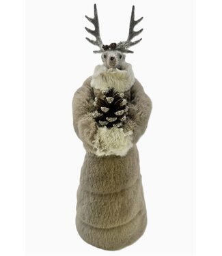 Valentino - Mocha, Taupe Channel Fur