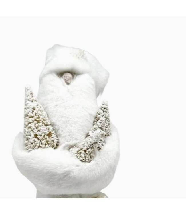 Jingle Santa - Large, White Fur