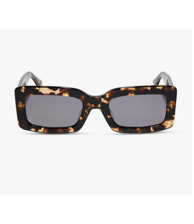 Diff Eyewear Indy Sunglasses Espresso Tort Grey