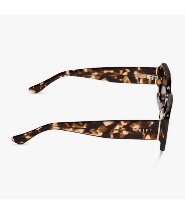 Diff Eyewear Indy Sunglasses Espresso Tort Grey