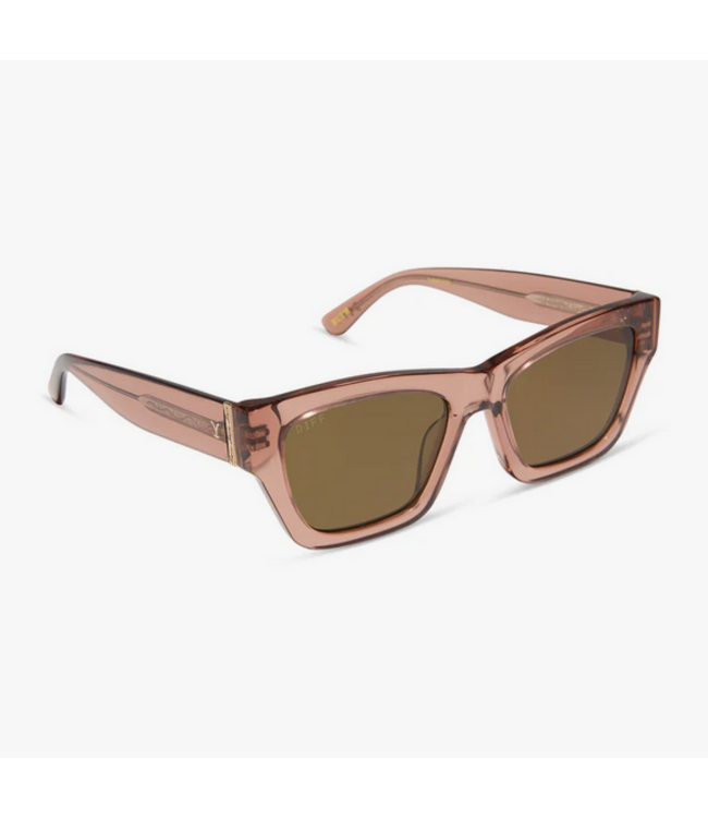 Diff Eyewear Beth II Sunglasses Cafe Ole / Brown Polarized