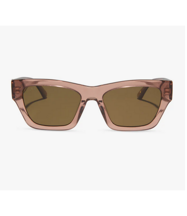 Diff Eyewear Beth II Sunglasses Cafe Ole / Brown Polarized