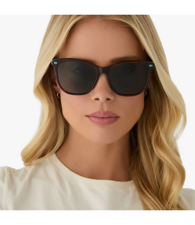 Diff Eyewear Beth III Polarized Sunglasses Sequoia Tortoise G15