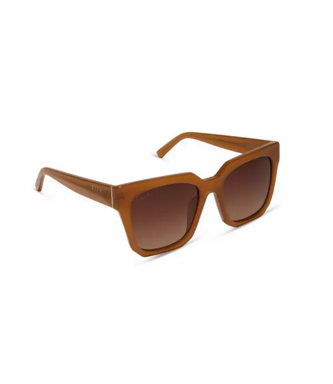 Diff Eyewear Aura Sunglasses Salted Carmel / Brown