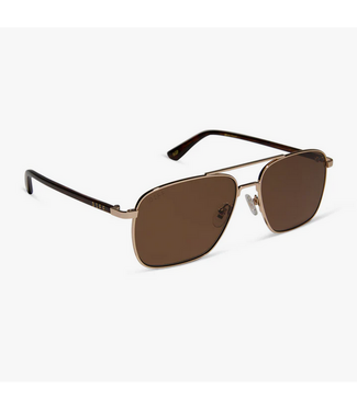 Diff Eyewear Rip Wheeler Sunglasses Gold/Brown