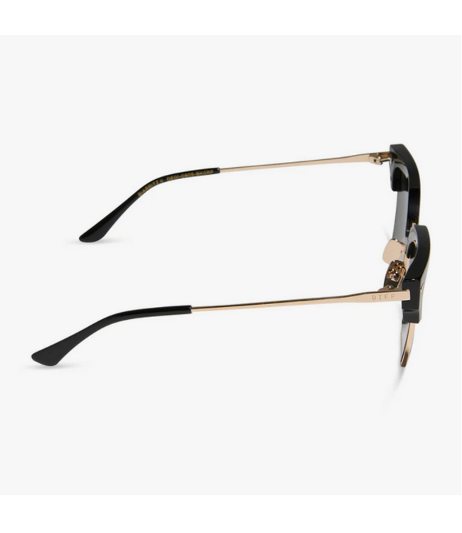 Diff Eyewear Capri Black/GRY Sunglasses